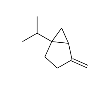 CAS：3387-41-5，1-異丙基-4-亞甲基雙環(huán)[3.1.0]己烷