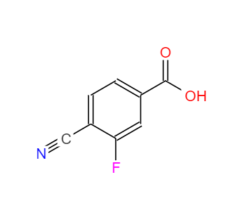 CAS：176508-81-9，4-氰基-3-氟苯甲酸 