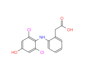 CAS：64118-84-9，2-(2-((2,6-二氯-4-羥基苯基)氨基)苯基)乙酸