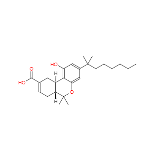 CAS：137945-48-3，(6AR,10AR)-1-羥基-6,6-二甲基-3-(2-甲基辛-2-基)-6A,7,10,10A-四氫苯并[C]色原烯-9-羧酸