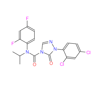 CAS：212201-70-2，1-(2,4-二氯苯基)-N-(2,4-二氟苯基)-1,5-二氫-N-異丙基-5-氧代-4H-1,2,4-三氮唑-4-甲酰胺